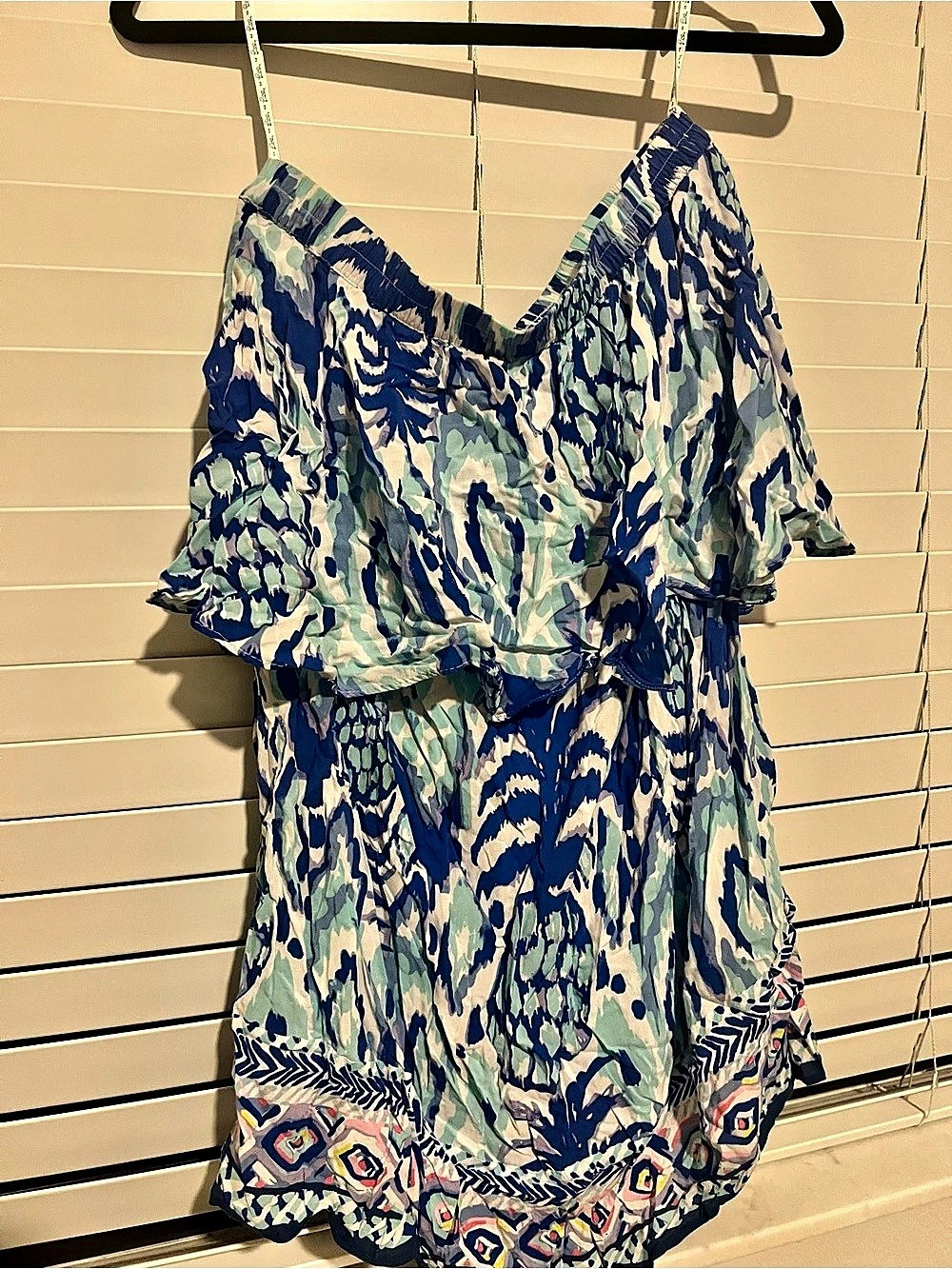 Lilly Pulitzer Abstract Print Mini Dress Size Small Like New